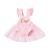 Princess Baby Dress Tulle Tutu Romper.